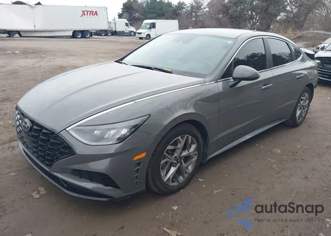 2021 Hyundai Sonata Sel z USA, uszkodzony, nr VIN 5NPEL4JA1MH069655